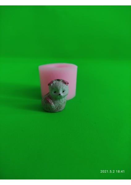 Mini Kedi Silikon Kalıp