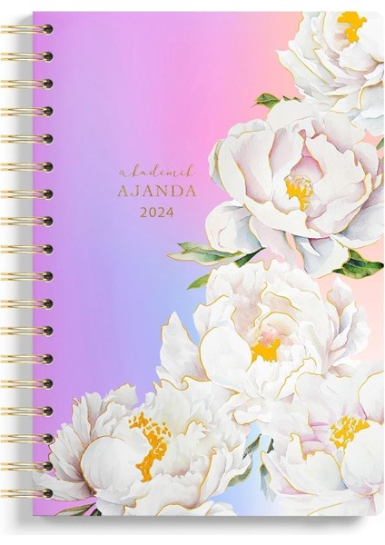 Journals Akademik Ajanda 2024-2025 Spiralli 17X23CM 100GR.
