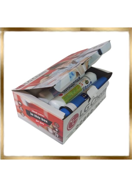 Ligth Gastro Gold 5 Filtre 3 Ön Filtre.90 Gpd Nano Lg Membranlı.gümüş Iyon Tatlandırıcılı Filtreli Su Arıtma Cihazı Filtre Seti