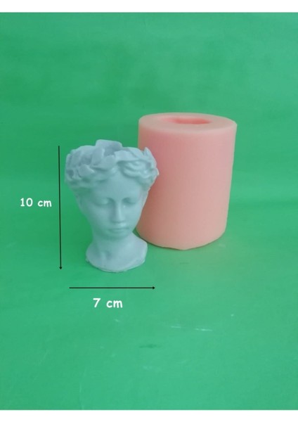 Helen Saksı 10 cm Silikon Kalıp