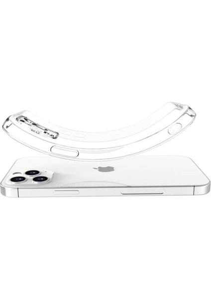 Apple iPhone 11 Pro Max Kılıf Kamera Korumalı Şeffaf Ultra İnce Esnek Renksiz Silikon Kapak fırsatları