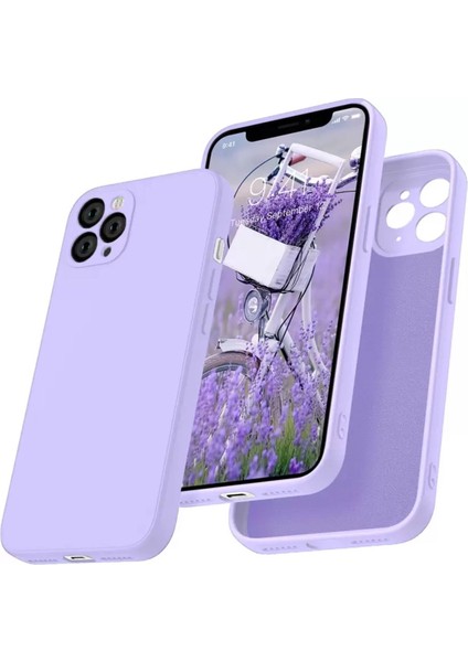 iPhone 12 Pro Kılıf Kadife Lansman Soft Yumuşak Liquid Silikon Kamera Korumalı Mara indirimleri