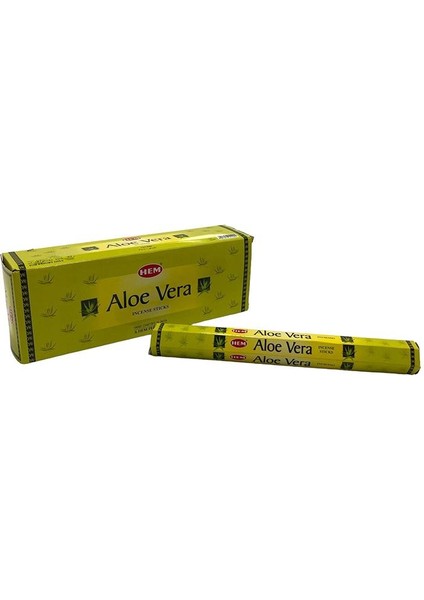 Hem Aloe Vera Aromalı Çubuk Tütsü