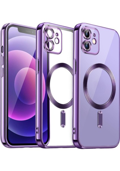 Apple iPhone 11 Kılıf Kamera Lens Korumalı Magsafe Şarj Kilifi Şeffaf Renkli Yumuşak Kapak fırsatları