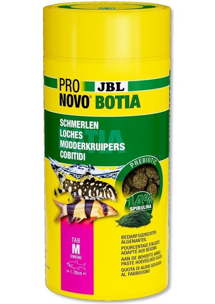 Pro Novo Botia Tab M 250ML 150GR. (Novo Fect)