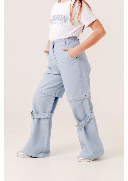 Kız Çocuk Şort Keten Pantolon 2568 modelleri