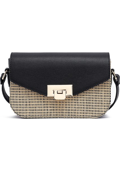 Kadın Siyah Uzun Askılı Çapraz Çanta 25SBD237114 modelleri