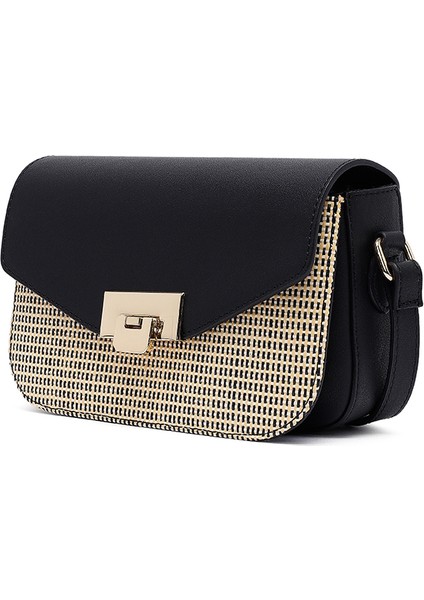 Kadın Siyah Uzun Askılı Çapraz Çanta 25SBD237114 indirimleri