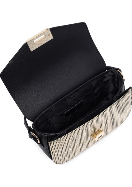 Kadın Siyah Uzun Askılı Çapraz Çanta 25SBD237114