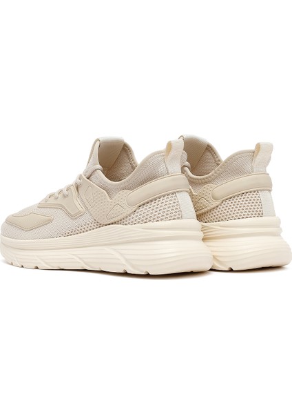 Zero Erkek Bej Bağcıklı Kalın Tabanlı Kumaş Sneaker 25SFD69426F indirimleri