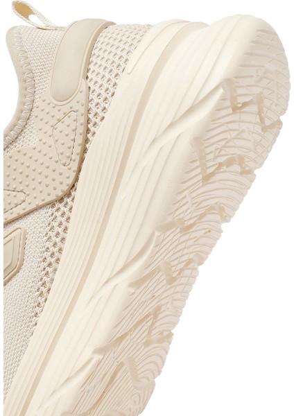Zero Erkek Bej Bağcıklı Kalın Tabanlı Kumaş Sneaker 25SFD69426F