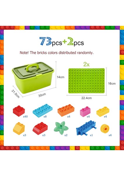 Large Yapım Blokları Duplo Uyumlu