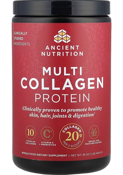 Multi Collagen Protein, 16 Oz (454.5 G)
