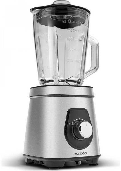 6 Lı Çelik Bıçaklı Buz Kırma Fonksiyonlu Cam Sürahili 1200W Inox Smoothie Blender fiyatları