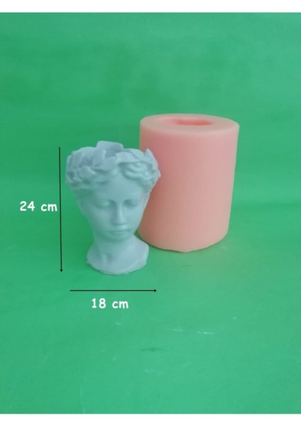 Helen Saksı (24 Cm) Silikon Kalıp