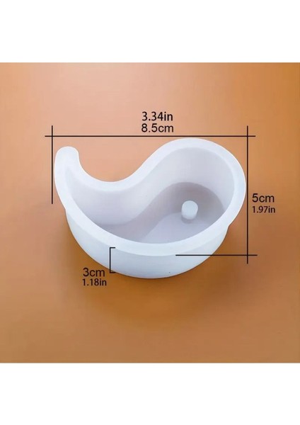 2 Adet Tai Chi Yin Yang Silikon Kalıp (S857) fiyatları