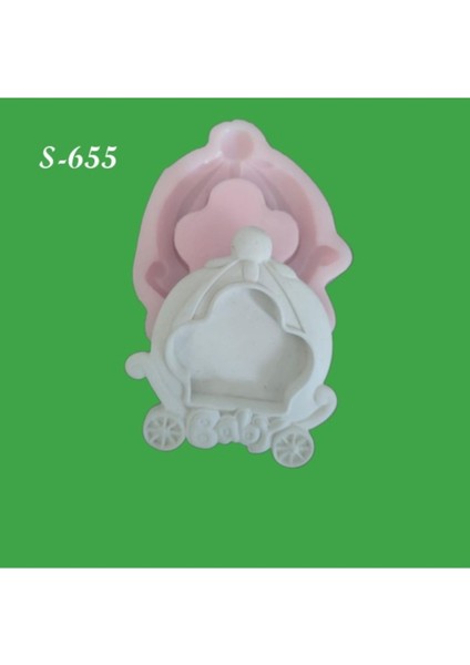 Bebek Arabası Çerçeve Silikon Kalıp (S655)
