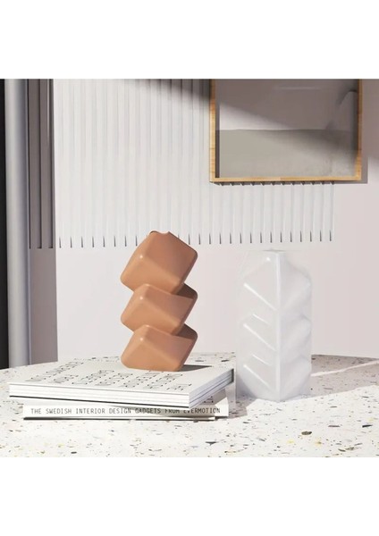 Kare Küp Vazo Silikon Kalıp (S915)