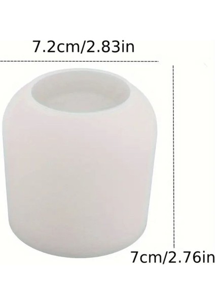 Fileli Mum Saksı Silikon Kalıp (S827) fırsatları