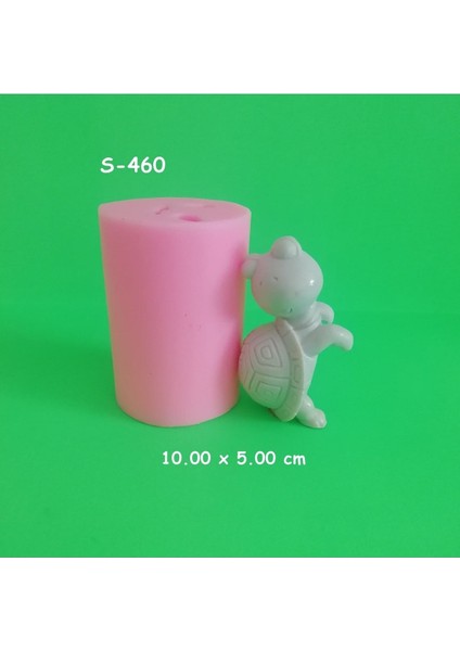 Kaplumbağa (Saksı Süsü) Silikon Kalıp