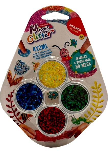 Paulinda Magic Glitter 4x2 Hobi Set S00095851