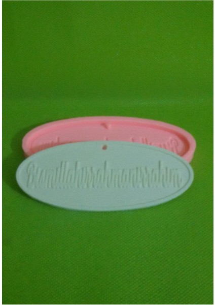 Oval Besmele Silikon Kalıp