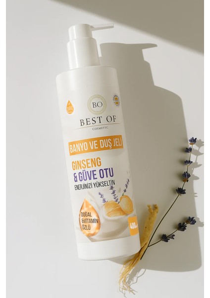 Nemlendirici Gınseng & Güve Otu Duş Jeli 400 ml modelleri