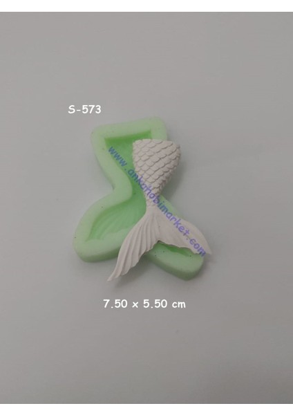 Balık Kuyruğu No:2 Silikon Kalıp