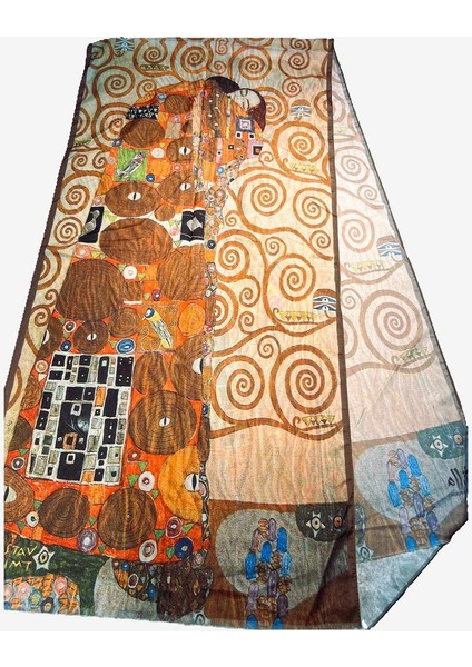 Fular Gustav klimt – The kiss Desenli fiyatları