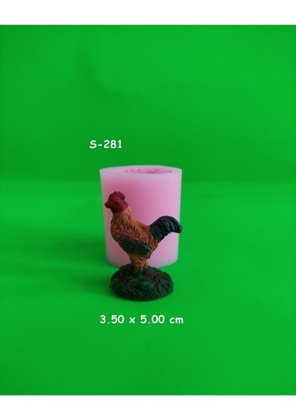 Mini Horoz Silikon Kalıp