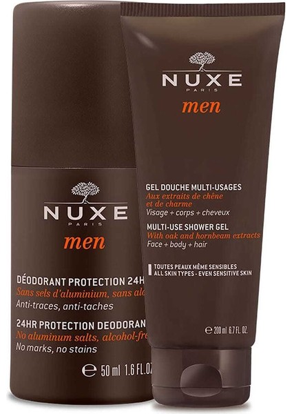 Erkekler Için Benzersiz Günlük Vücut Bakım Seti