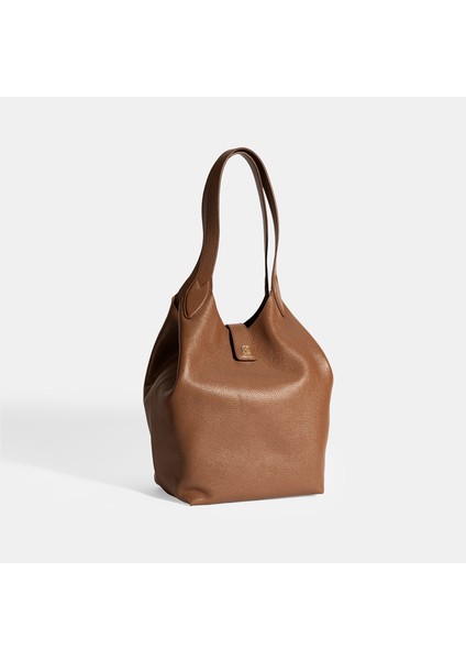 Kadın Kahve Deri Omuz Çantası modelleri