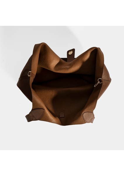 Kadın Kahve Deri Omuz Çantası indirimleri
