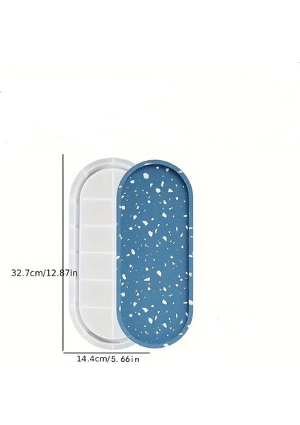 Büyük Oval Tabanlık Silikon Kalıp (S884)