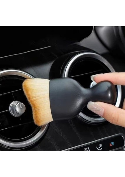 Mini Araç Oto Detaylı Temizlik Fırçası Yumuşak Tüylü Oto Klima Havalandırma Temizliği Için Fırça