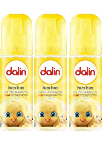 Bıcı Bıcı Kolonya 100 ml 3 Adet