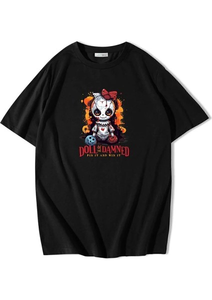 Oversize Unisex Doll Of The Damned T-Shirt