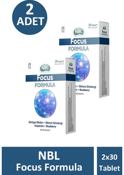 Nbl Focus Formula 30 Tablet 2 Adet