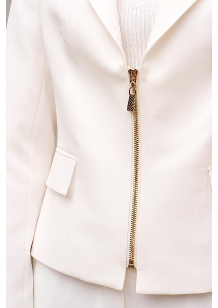 Mono Yaka-Fermuarlı Ceket modelleri