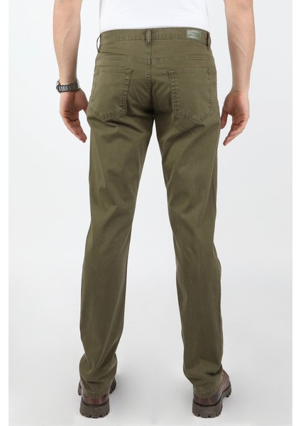 Erkek 5 Cep Gabardin Pantolon Yeşil fiyatları