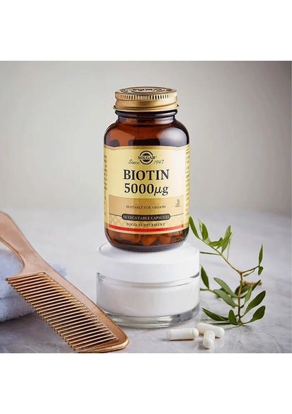 Solgar Biotin 5000 Mcg 50 Kapsül 2 Adet modelleri