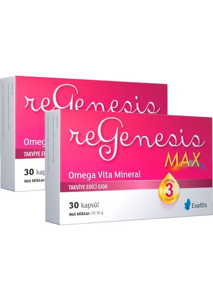 Regenesis Max 30 Kapsül 2 Adet