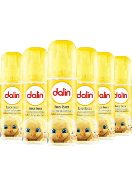 Bıcı Bıcı Kolonya 100 ml 6 Adet