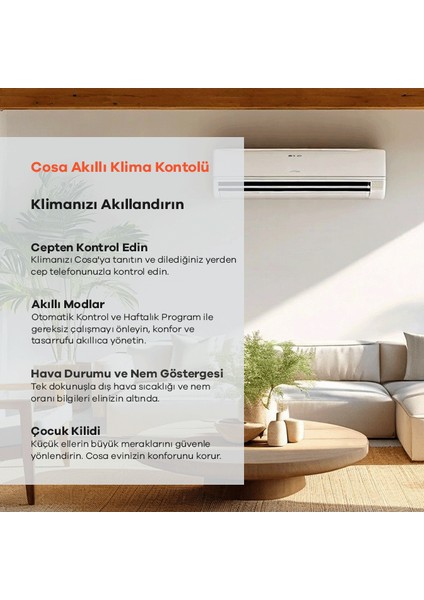 Akıllı Oda Termostatı Klima Kontrolü V5