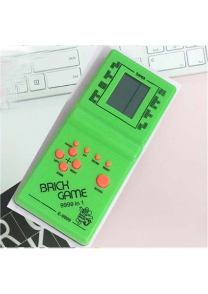 Tetris Oyunu Nostaljik Dijital El Atarisi Oyuncak (1 Adet) (Piller Ürüne Dahil)