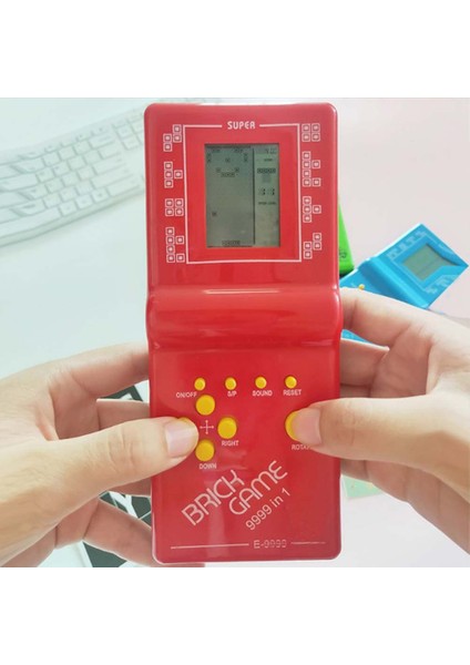 Tetris Oyunu Nostaljik Dijital El Atarisi Oyuncak (1 Adet) (Piller Ürüne Dahil) fırsatları