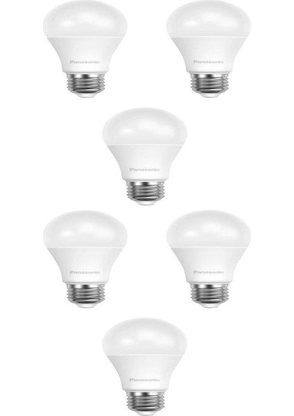 4,9W (43W) Mini LED Ampul Beyaz - 6500K E27 6 Adet