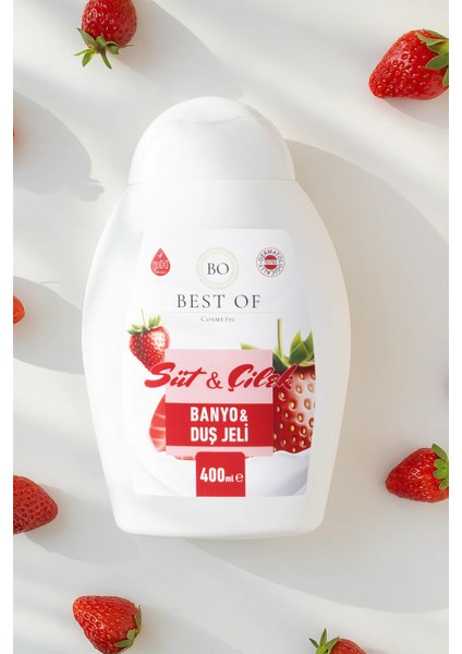 Nemlendirici Süt & Çilek Duş Jeli 400 ml