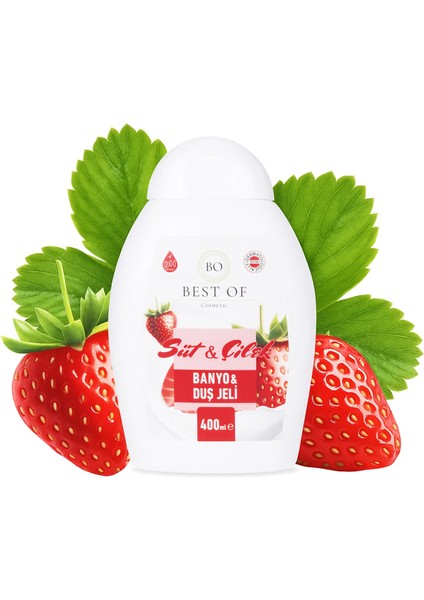 Nemlendirici Süt & Çilek Duş Jeli 400 ml modelleri