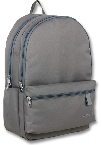 Cennec Üç Bölmeli Erkek Çocuk Gri Ilkokul Sırt Çantası - 5124 - Ilkokul 1-2-3-4. Sınıflar Için Uygun